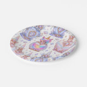 Assiettes en papier parfum de licorne (Angle)