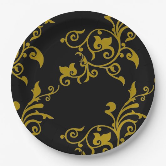 Assiettes en papier personnalisées pour fête 🎉🍽 (Devant)