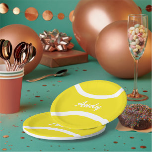 Assiettes en papier personnalisées pour fête BBQ a