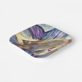 Assiettes en papier personnalisées thème sirène (Angulaire)