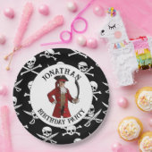 Assiettes en papier Pirate GARÇON (Fête)