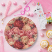 Assiettes en papier Pivoine (Fête)