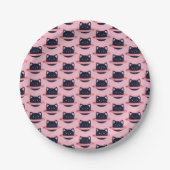Assiettes en papier Planet Cat (Devant)