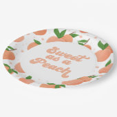 Assiettes en papier pour anniversaire Douces comme (Angle)