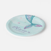 Assiettes en papier pour anniversaire Queue de Sir (Angle)