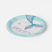 Assiettes en papier pour anniversaire Queue de sir (Angle)