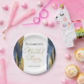 Assiettes en papier pour Baby Shower aquarelle | A (Fête)