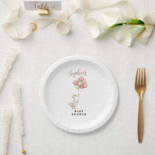 Assiettes en papier pour Baby Shower Cute Silly Go