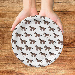 Assiettes en papier pour Baby Shower sur le thème 