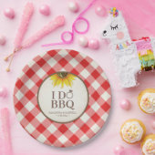 Assiettes en papier pour barbecue tournesol et gin (Fête)