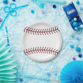Assiettes en papier pour baseball (Fête)