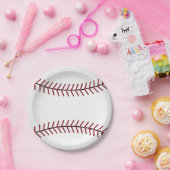 Assiettes en papier pour baseball (Fête)