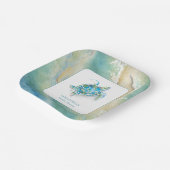 Assiettes en papier pour enterrement de vie de jeu (Angulaire)