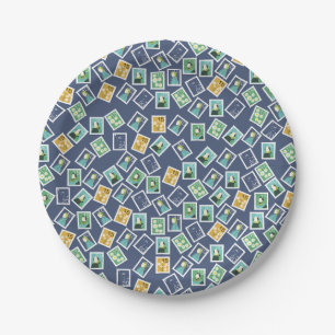 Assiettes en papier pour facteur
