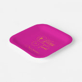 Assiettes en papier pour fête d'anniversaire de fé (Angulaire)