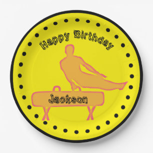 Assiettes en papier pour fête d'anniversaire de gy