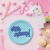 Assiettes en papier pour fête de chien de Vienne s (Fête)