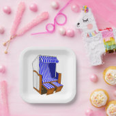 Assiettes en papier pour fête sur le thème des cha (Fête)