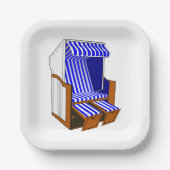 Assiettes en papier pour fête sur le thème des cha (Recto)