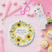 Assiettes en papier pour jardin de tournesols (Fête)