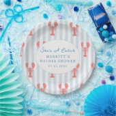 Assiettes en papier pour la douche nuptiale thème (Fête)