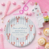 Assiettes en papier pour la douche nuptiale thème (Fête)