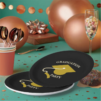 Assiettes en papier pour la fête de remise des dip