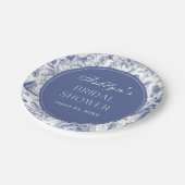 Assiettes en papier pour la fête prénuptiale à déc (Angle)