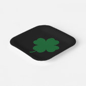 Assiettes en papier pour la Saint-Patrick (Angulaire)