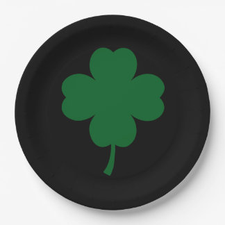 Assiettes en papier pour la Saint-Patrick