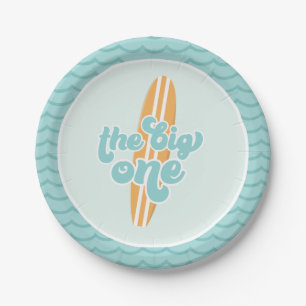 Assiettes en papier pour le 1er anniversaire de Th