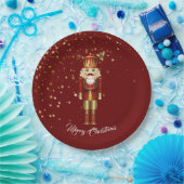 Assiettes en papier pour les fêtes-Nutcracker (Fête)