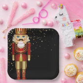 Assiettes en papier pour les fêtes-Nutcracker (Fête)