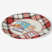 Assiettes en papier pour repas-partage (Angle)