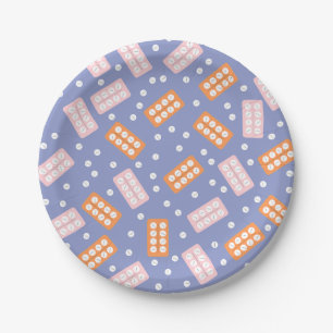 Assiettes en papier pour technicien de pharmacie m