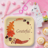 Assiettes en papier pour Thanksgiving (Fête)