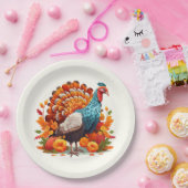 Assiettes en papier pour Thanksgiving (Fête)