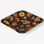 Assiettes en papier pour Thanksgiving (Angulaire)