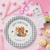 Assiettes en papier pour Thanksgiving (Fête)