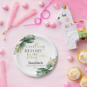 Assiettes en Papier pour Week-end de Future Mariée (Fête)