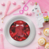 Assiettes en papier Rubis (Fête)