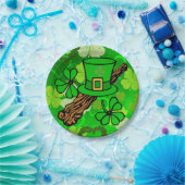 Assiettes en papier Saint-Patrick (Fête)