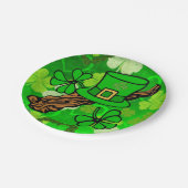 Assiettes en papier Saint-Patrick (Angle)