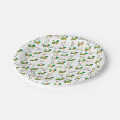 Assiettes en papier Saint-Patrick Joyeux Anniversa (Angle)