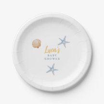Assiettes en papier Seaside Breeze Boy