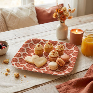 Assiettes en papier Sweet Kiss
