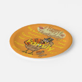 Assiettes en papier Thanksgiving (Angle)