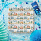 Assiettes en papier Train, fournitures de fête de (Fête)