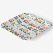 Assiettes en papier Train, fournitures de fête de (Angulaire)