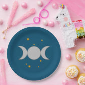 Assiettes en papier Triple Lune (Fête)